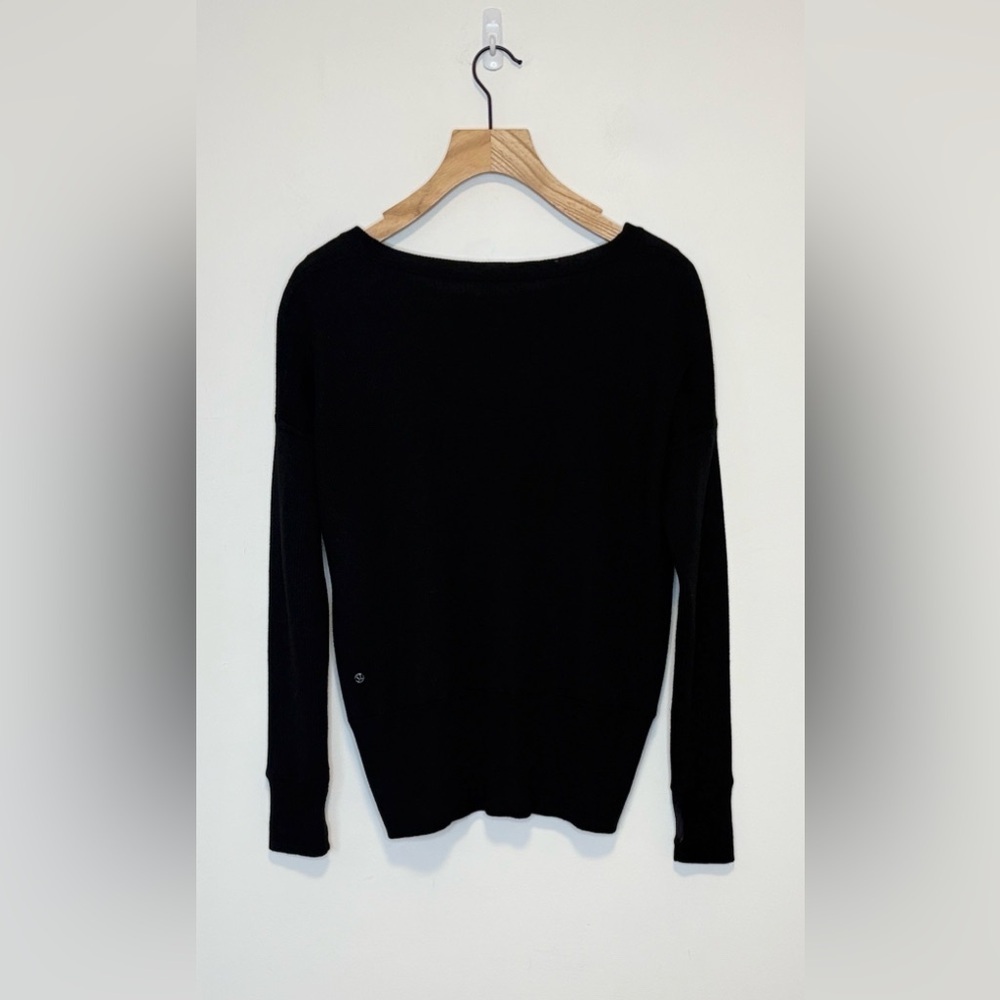 Lululemon Pure Balance Sweater Long Sleeve Cashmere Blend , sz: 6 - Picture 6 of 12